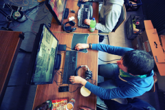 Die-Vogelperspektive